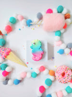 Bombe moussante cheval de mer