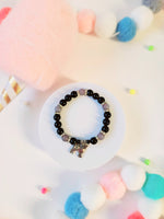 Bracelet avec pierres semi précieuses ( Collaboration avec Bracelet Création ONE )