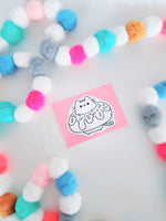 Aimant à colorier en collaboration avec Les aimants de Gaby