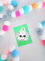 Aimant à colorier en collaboration avec Les aimants de Gaby