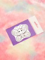 Aimant à colorier en collaboration avec Les aimants de Gaby