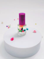 Huile pour ongles (Couvercle mauve)