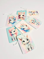 Sent-bon licorne à parfumer en collaboration avec Créations bedon de laine.