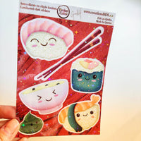 Autocollant en vinyle en collaboration avec Créations bedon de laine