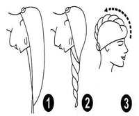 Serviette de tête en collaboration avec Confection Camomille