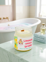 Bougie de soja Limoncello unicorn sprinkles