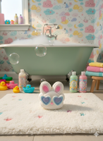 Bombe de bain Lapin lunette en coeur