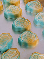 Bombe moussante fossile de dinosaure