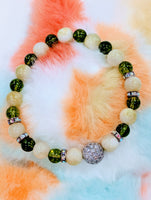 Bracelet avec pierres semi précieuses ( Collaboration avec Bracelet Création ONE )