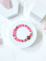 Bracelet avec pierres semi précieuses ( Collaboration avec Bracelet Création ONE )