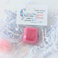 mini bombe de bain moussante individuelle