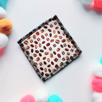 Lingette lavable modèle varié en collaboration avec Confection Camomille