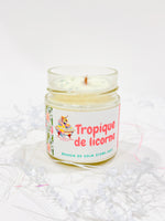 Bougie de soja Tropique de licorne
