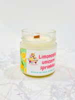 Bougie de soja Limoncello unicorn sprinkles
