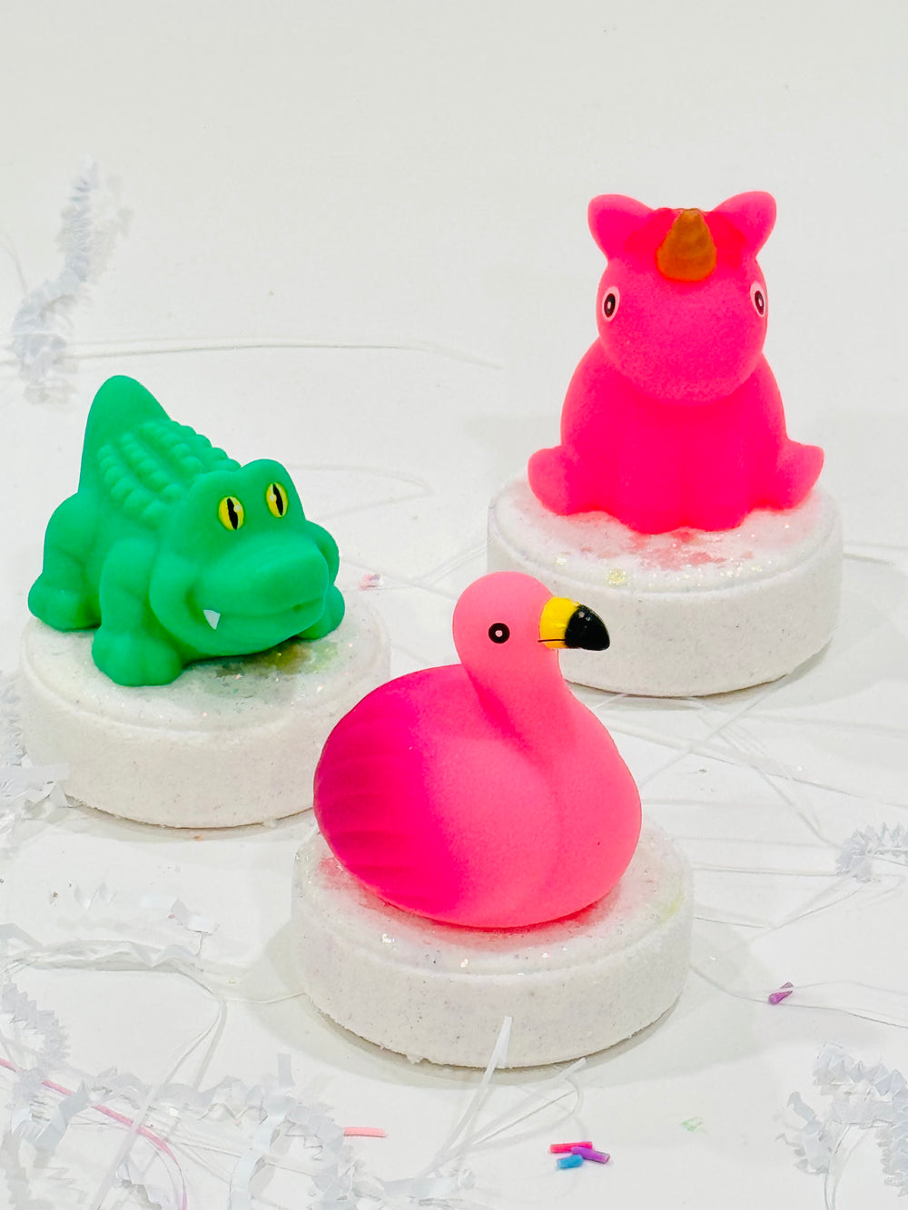 Bombe avec jouet lumineux