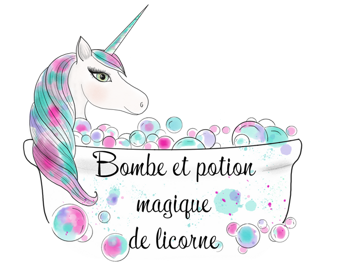 Bombe et potion magique de licorne | Bombe de bain