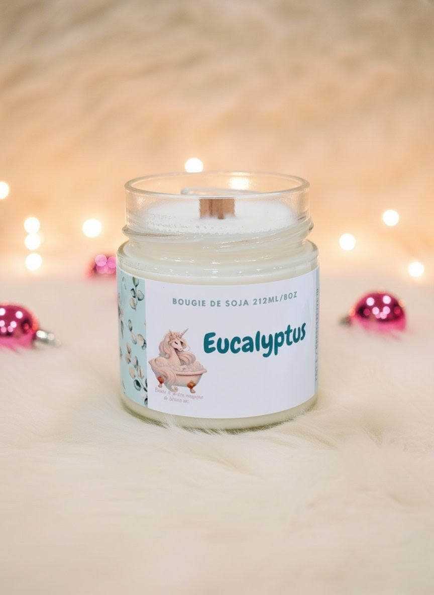 Bougie de soja Eucalyptus