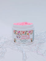 Savon fouetté exfoliant aux pierres ponces
