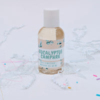 Huile de massage eucalyptus camphre