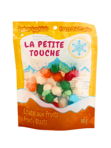 Bonbons lyophilisés de l'entreprise La petite touche