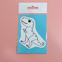 Aimant à colorier en collaboration avec Les aimants de Gaby