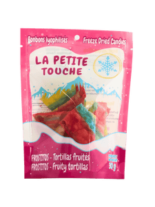 Bonbons lyophilisés de l'entreprise La petite touche